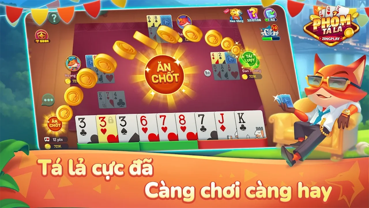 đánh bài phỏm ăn tiền