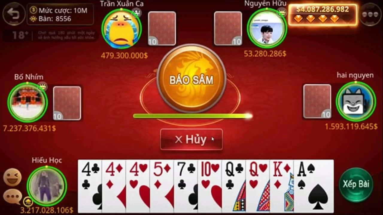 sâm lốc online ăn tiền