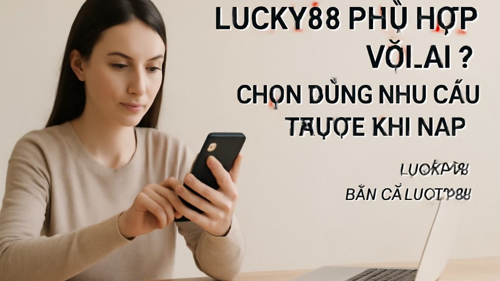 Minh họa: Lucky88 phù hợp với ai? Chọn đúng nhu cầu trước khi nạp