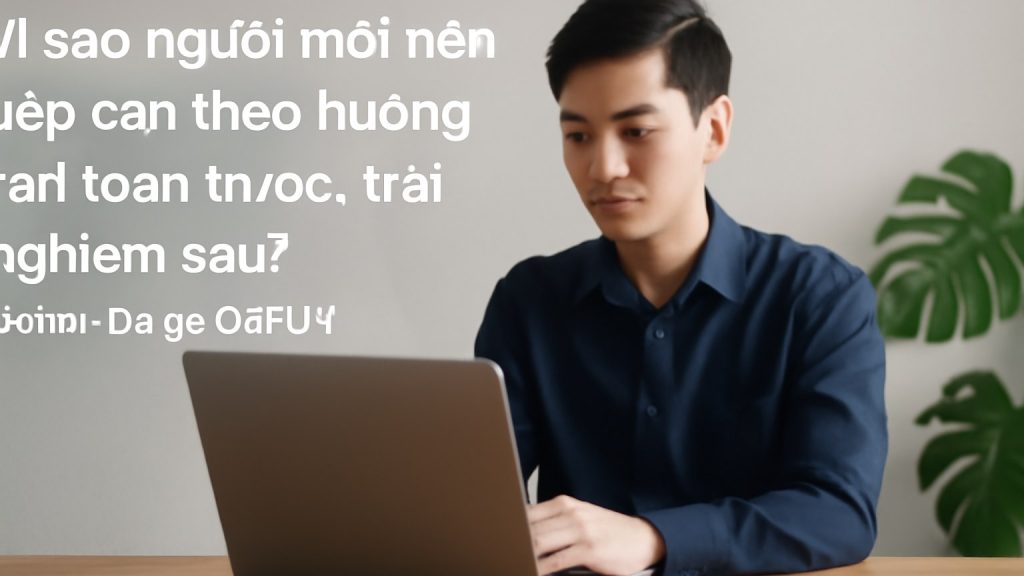 Minh họa: Vì sao người mới nên tiếp cận theo hướng “an toàn trước, trải nghiệm sau”