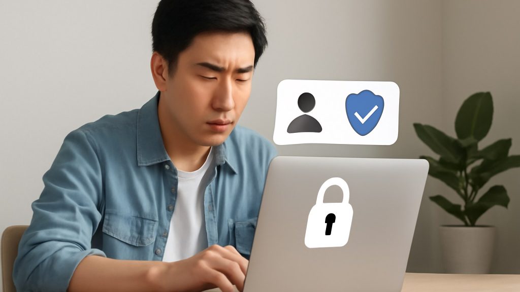 Minh họa: 1) Bắt đầu đúng: tạo tài khoản, xác minh và thiết lập bảo mật